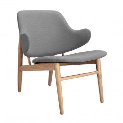 Καρέκλα σαλονιού ξύλινη Uolevii™ με ύφασμα